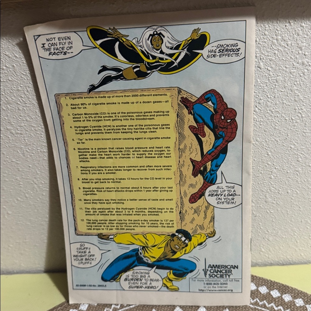 Vintage Spider-Man Marvel Cancer Society Comic - Picture 2 of 7